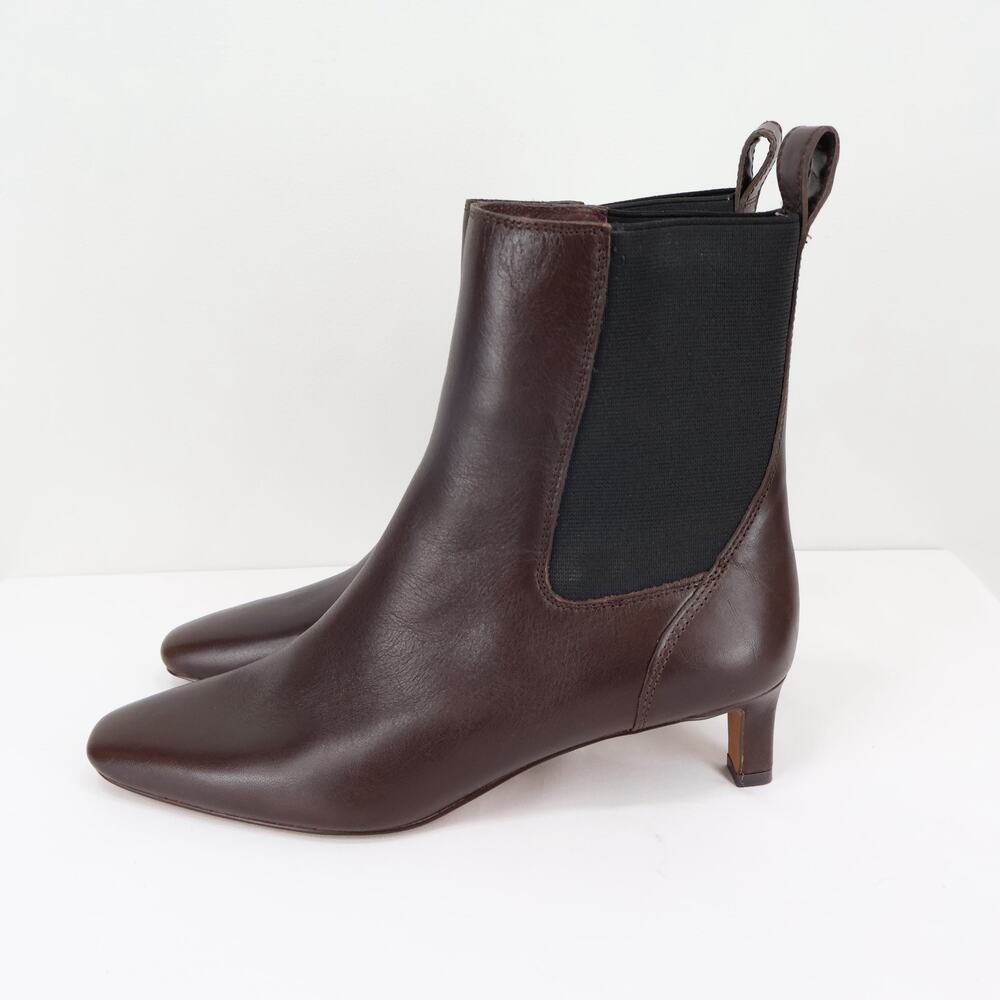 Madewell The Dimes Chelsea Boot Turkish Coffee Brown Size 7 NWOB - Picture 3 of 10